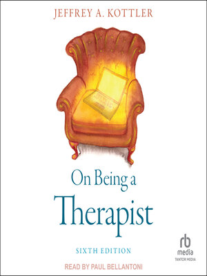 cover image of On Being a Therapist